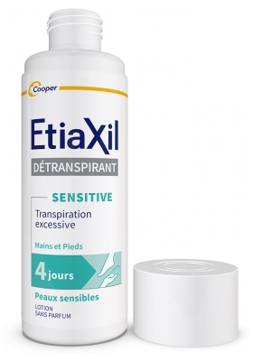 Etiaxil Déodorant Détranspirant Sensitive Pieds et Mains Peaux Sensibles 100 ml
