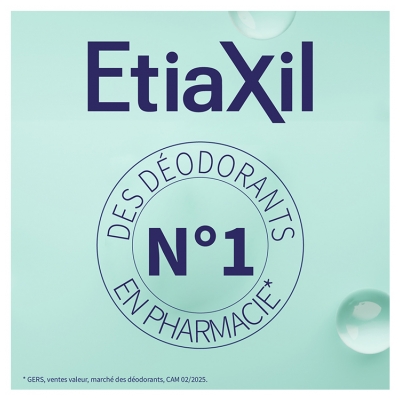 Etiaxil Déodorant Détranspirant Sensitive Pieds et Mains Peaux Sensibles 100 ml