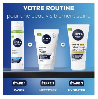 Nivea Men Sensitive Gel à Raser 200 ml