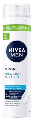 Nivea Men Sensitive Gel de Barbear 200 ml