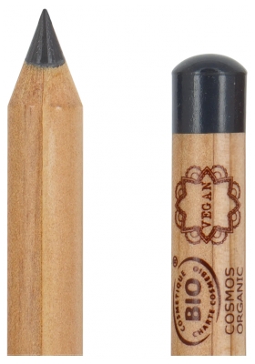 Boho Green Make-up Lápiz de Ojos Natural Bio 1,04 g - Tinte: 04: Gris Oscuro