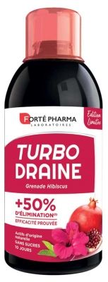 Forté Pharma TurboDraine Minceur 500 ml - Goût : Grenade/Hibiscus