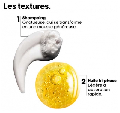 L'Oréal Professionnel Absolut Repair Molecular Shampoing Professionnel 100 ml + Huile Bi-Phase Réparatrice 30 ml