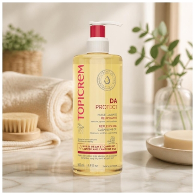 Topicrem DA Protect Lipid-Replenishing Cleansing Oil 500 ml