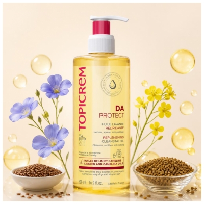 Topicrem DA Protect Lipid-Replenishing Cleansing Oil 500 ml