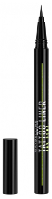 Maybelline New York Tattoo Liner Smokey Eyeliner Crayon Gel Automatique 1,3 g - Colore: 880 Nero Jet
