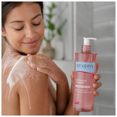 Dexeryl Gel Douche Hydratant Peaux Sèches à Très Sèches 500 ml