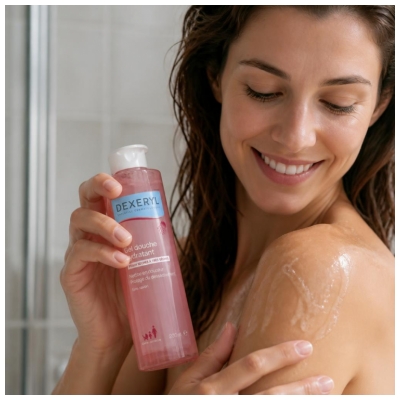 Dexeryl Fugtgivende Showergel til Tør til Meget Tør Hud 200 ml