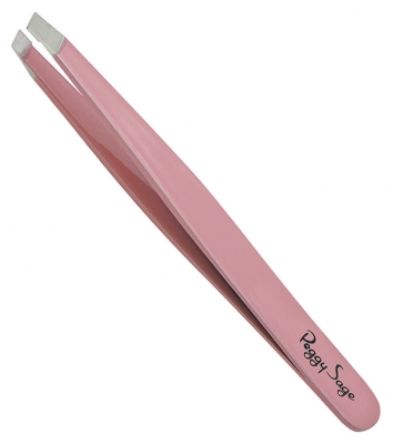Peggy Sage Ammattimaiset Viistopäiset Pinsetit 9,5 cm - Väri: Rose
