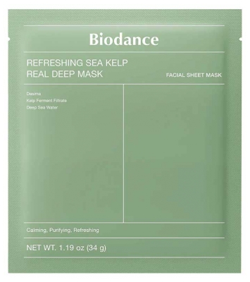 Máscara Biodance Refreshing Sea Kelp Real Deep 34 g
