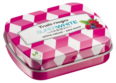 Superwhite Fruits Rouges 50 Pastilles
