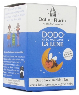 Ballot-Flurin Organic Syrup Dodo Avec Mon Amie La Lune 125g (best before 23/10/2026)