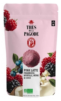 Thés de la Pagode Pink Latté Bio 80 g