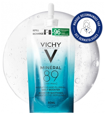 Vichy Minéral 89 Booster Quotidien Hydratant et Repulpant Recharge 50 ml