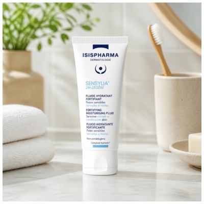 Isispharma Sensylia 24H Légère Fluide Hydratant Fortifiant 40 ml