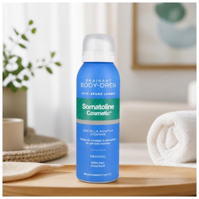 Somatoline Cosmetic Drenante Body-Dren Crio-Spray Gambe 100 ml