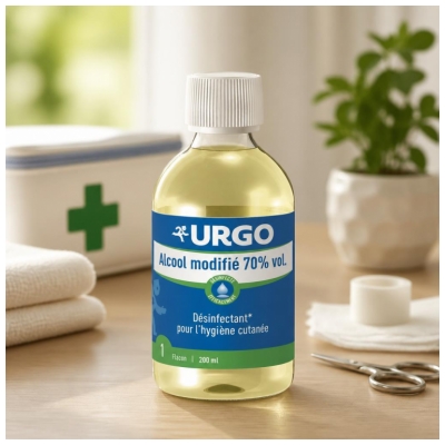 Urgo Erste Hilfe Modifizierter Alkohol 70% Vol. 200ml