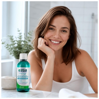 GUM Gingidex Denní prevence Ústní voda 300 ml
