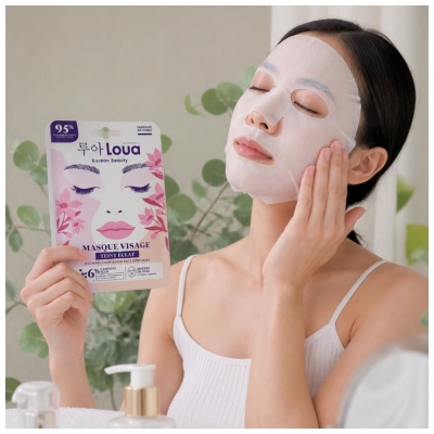 Loua Mascarilla Facial de Tejido Radiante 23 ml