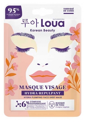 Loua Masque Visage en Tissu Hydra-Repulpant 23 ml