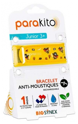 Parakito Bracciale Zanzara Ricaricabile Junior - Modello: I pirati