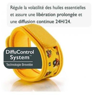 Parakito Bracelet Anti-Moustiques Rechargeable Junior - Modèle : Pirates