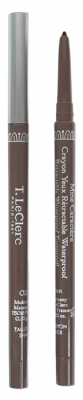 T.Leclerc Mine Caractère Crayon Yeux Rétractable Waterproof 0,35 g - Teinte : 03 Marron Glacé