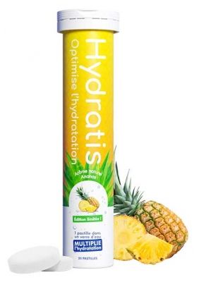 Hydratis Nesteytysliuos 20 Poreilevaa Tablettia - Aroma: Ananas