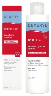 Dexeryl Dexeclear Rutin för kombinerad till fet hud