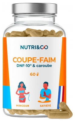 Nutri&Co Aptitdämpare 60 Kapslar (bäst före 30/08/2026)