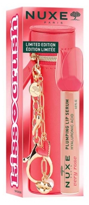 Nuxe Very Rose Lip Plumping Serum 8 ml Limited Edition Etui & Charms
