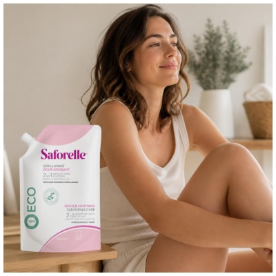 Saforelle Mild Tvättvård Påfyllning 400 ml