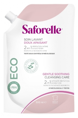 Saforelle Nežna čistilna nega, polnilo 400 ml