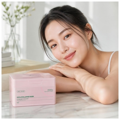 Vt Cosmetics Cica Collagen Mask 30 getränkte Masken