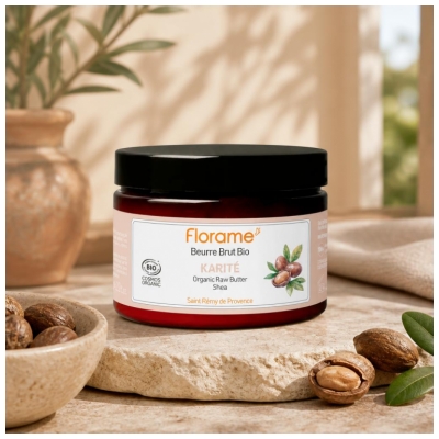 Florame Karité Rohe Bio-Sheabutter 125 ml