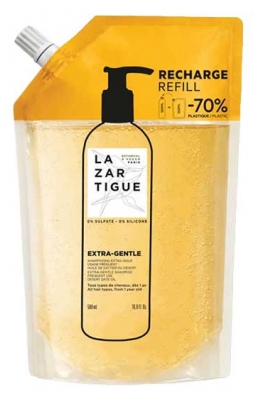 Lazartigue Extra-Gentle Shampoing Extra-Doux Recharge 500 ml