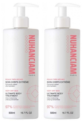 Nuhanciam Soin Corps Extrême Peaux Très Sèches Lot de 2 x 500 ml