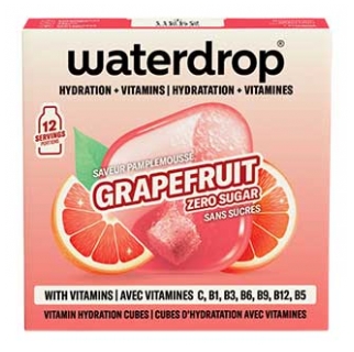 Waterdrop Microdrink Sans Sucres 12 Portions - Saveur : Grapefruit