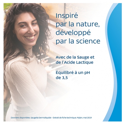 Saugella Dermoliquide Soin Lavant Intime Lot de 2 x 500 ml