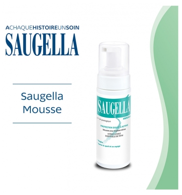 Saugella Mousse Antiseptique Soin Lavant Intime 150 ml