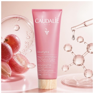 Caudalie VinoHydra Feuchtigkeitsspendende Creme-Maske 75 ml