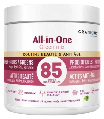 Granions All-In-One Green Mix Kauneus- ja anti-age-rutiini 166 g