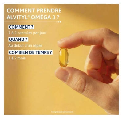 Alvityl Oméga 3 60 Capsules