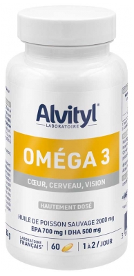 Alvityl Oméga 3 60 Capsules
