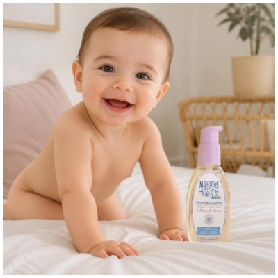 Le Petit Marseillais Bébé Hellävarainen manteliöljy 118 ml