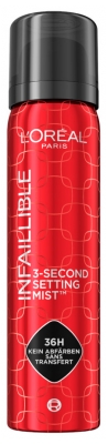 L'Oréal Paris Infaillible Spray Fixateur de Maquillage 75 ml