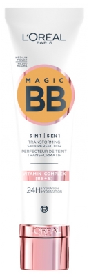 L'Oréal Paris Magic BB Crème 5en1 Perfecteur de Teint 30 ml - Teinte : Médium Foncé