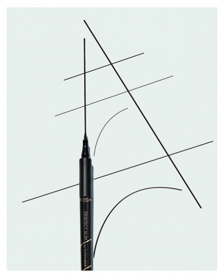 L'Oréal Paris Super Liner Perfect Slim Eyeliner Waterproof Feutre 0,6 ml - Teinte : 01 Intense Black