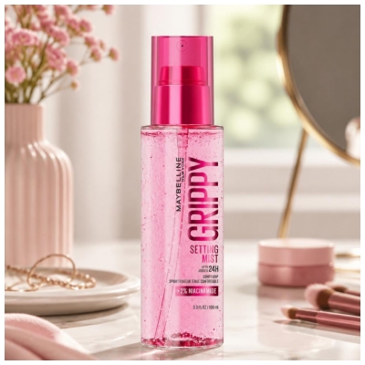 Maybelline New York Grippy Setting Mist Spray de fixare 100 ml