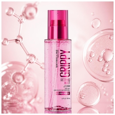 Maybelline New York Grippy Setting Mist Spray de fixare 100 ml